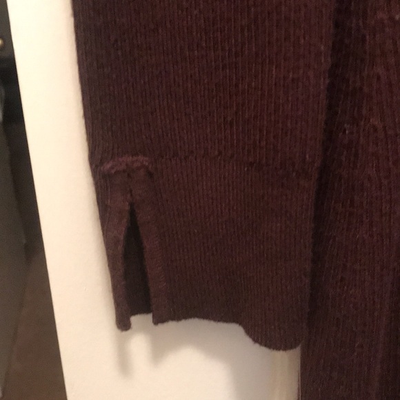 Sexy Two-piece brown MODA Int’l maxi sleeveless sweater dress with duster - Picture 5 of 5